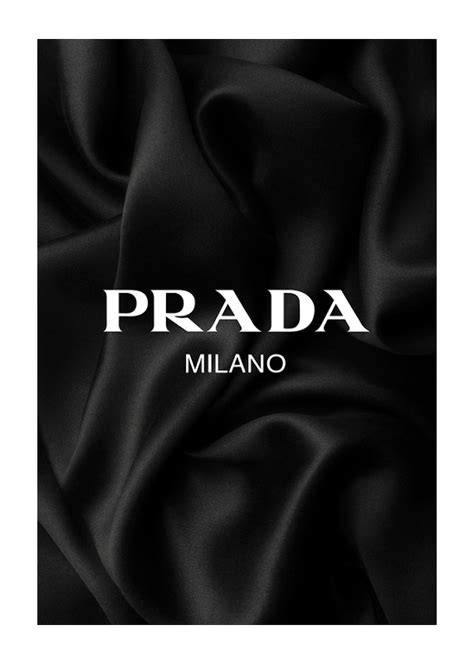 Prada Milano Satin Affiche 